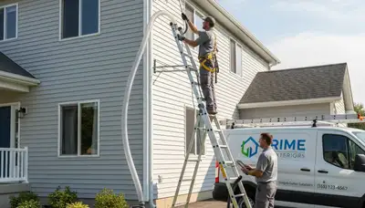 Professional gutter cleaning and vinyl siding service in Aurora, CO by Next Level Exteriors