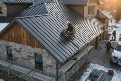 Professional metal roofing installation by Aurora, CO contractors ensuring durable, weather-resistant results