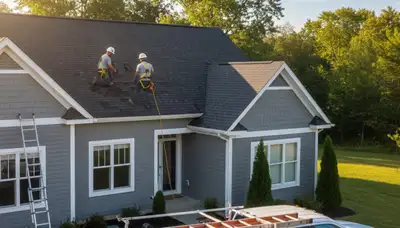 Professional roof repair and vinyl siding services in Aurora CO by Next Level Exteriors