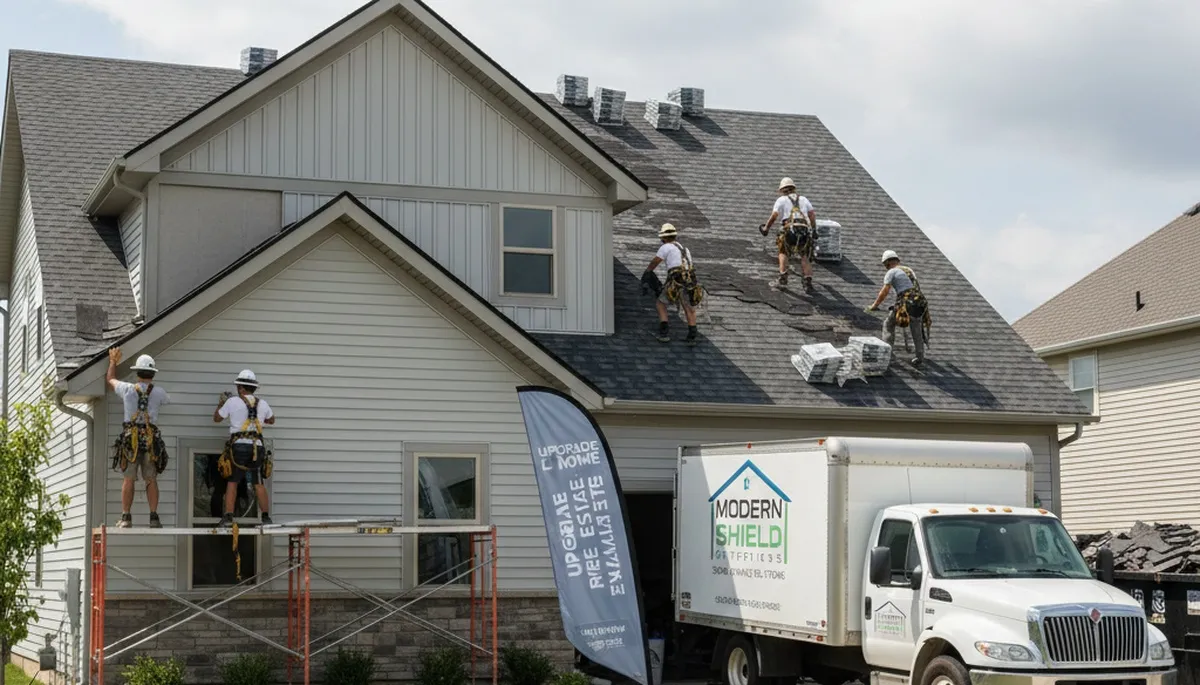 Roof replacement and vinyl siding upgrade in Aurora, CO home by Next Level Exteriors