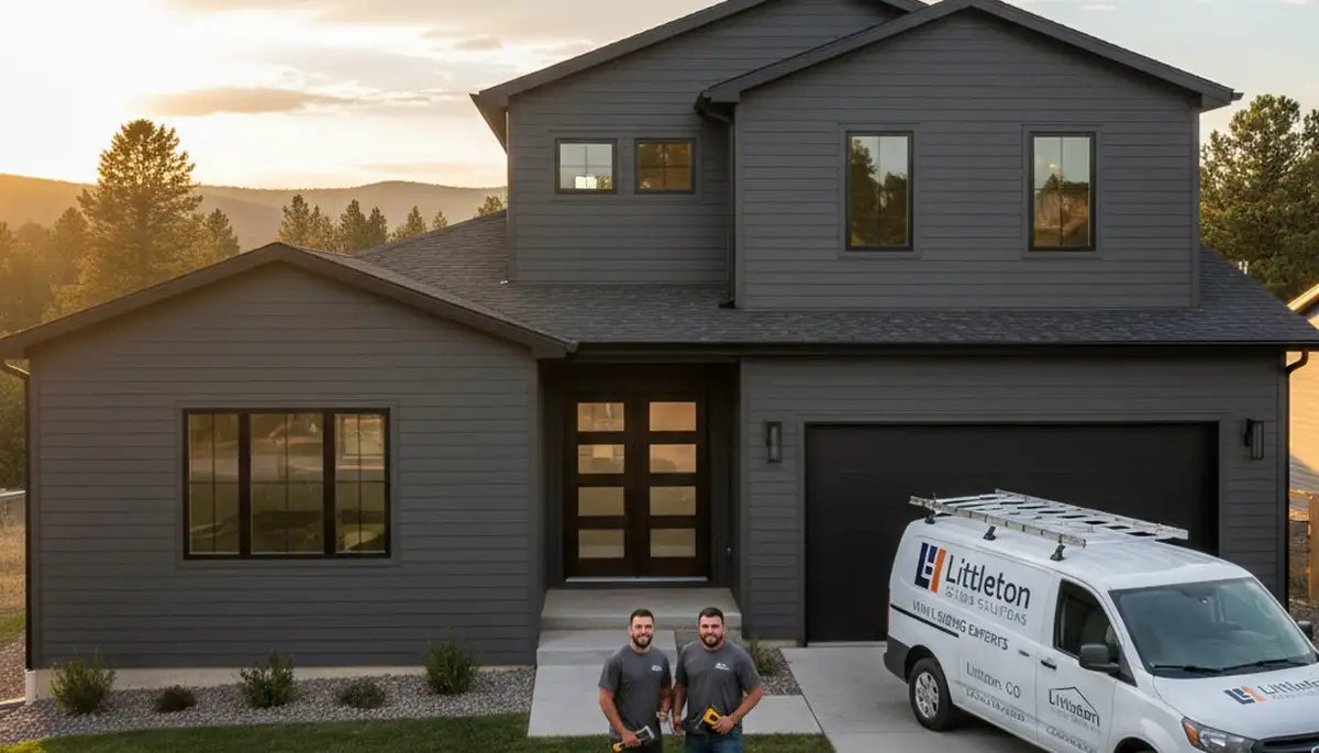 Professional vinyl siding installation on home exterior in Aurora, CO
