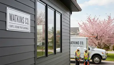 Professional vinyl siding installation on home exterior in Aurora, CO